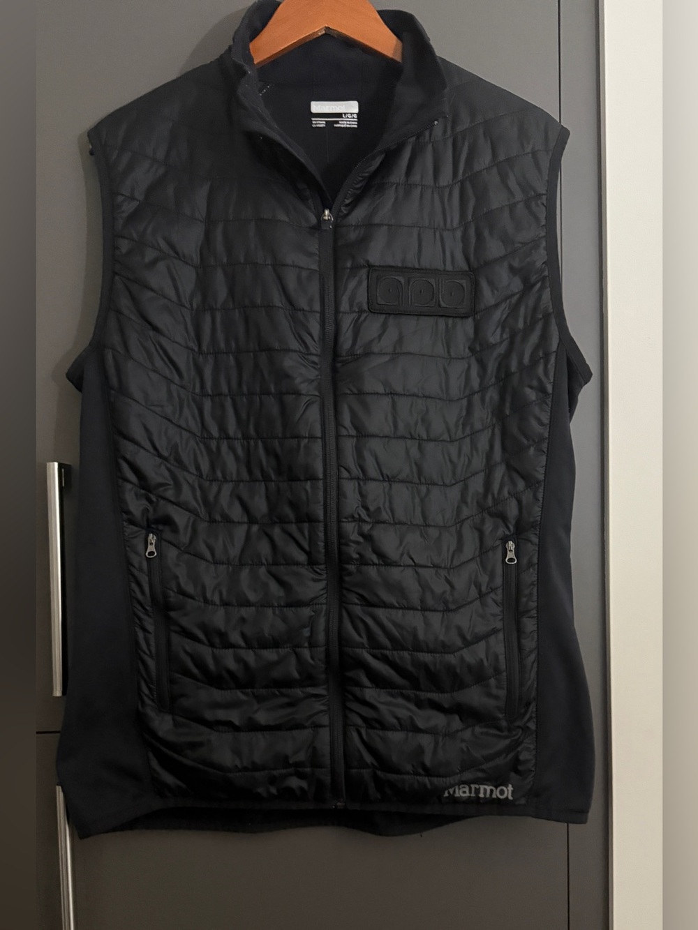 Marmot Quilted Hybrid Softshell  Vest -Sz L